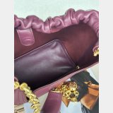 Small Designer 1:1 Mirror loewe Spueeze Nappa sheepskin Clutch Bag