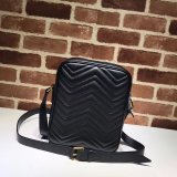 Replicas Gucci UK 523365 GG Marmont messenger matelassé shoulder bag