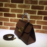 UK Gucci GG Fake Marmont leather top handle mini 442622 bag