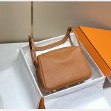 Replica Brown Hermes Lindy 26cm Bags Sale Outlet Online