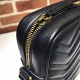 Replicas Gucci UK 523365 GG Marmont messenger matelassé shoulder bag