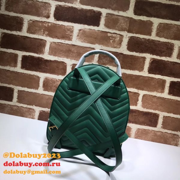 AAA+ Gucci Replica 476671 GG Marmont quilted leather backpack