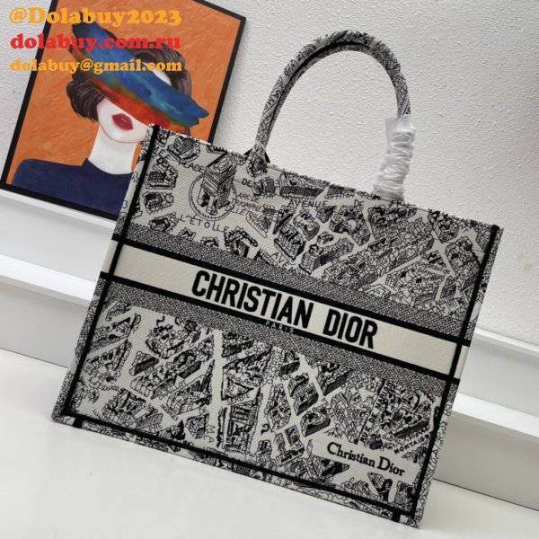 High Quality DIOR BOOK TOTE CHEAP REPLICA BAG