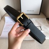 UK Gucci 30mm Replica Belt Black