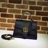 UK Gucci GG Fake Marmont leather top handle mini 442622 bag