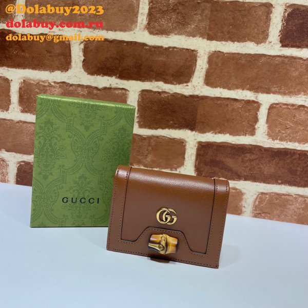 Top Quality Gucci 658244 GG Marmont Card Case Replicas