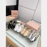 Duplicate Miu Miu Best Replica Ballet Flat Wholesale Shoes