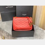 Top YSL Saint Laurent 28CM leather bags