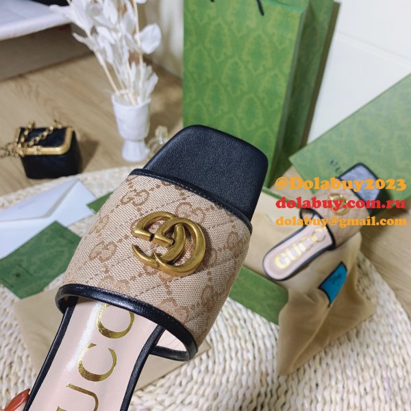 Luxury AAA+ Gucci Replica Calfskin shoes online