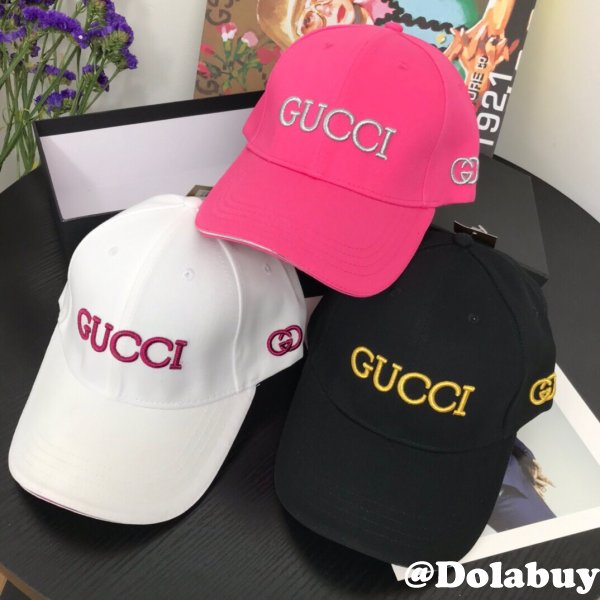 Best Gucci Court simple embroidery logo Baseball cap