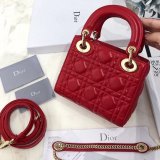 AAA+ Christian Lady Dior Handbags Online Purchase MINI 17CM