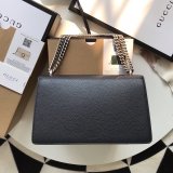 Wholesale Replica Gucci 400249 Dionysus GG Supreme Shoulder Black Bag