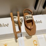 Designer Slippers Dupe AAAAA Replica Chloe Flip Flops