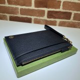 Gucci 7 Star 658562 Replica GG Marmont pouch black bag