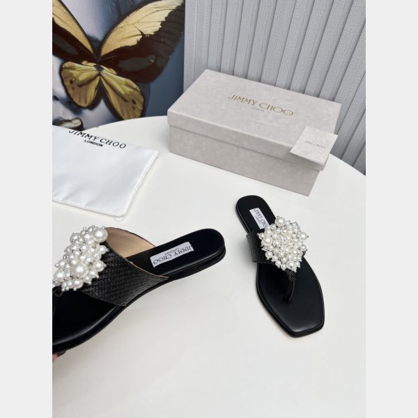 Cheap JIMMY CHOO Designer Perfect slippers