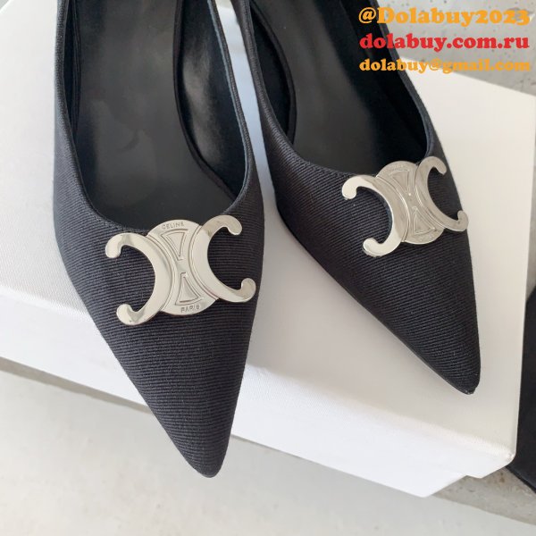 High Quality Luxury Celine high heel shoes