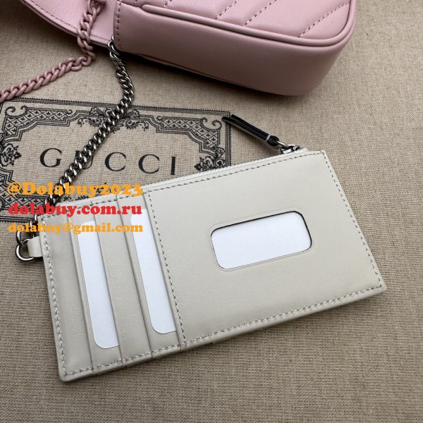 Inspired GG Marmont Crossbody Replica Gucci Pink 751526 Bag