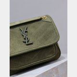 Buy Best YSL Niki 22CM 633151 Replicas High Quality ArmyGreen Bag