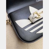 Gucci Top Fake Designer Horsebit Crossbody Adidas X 658574 Bags