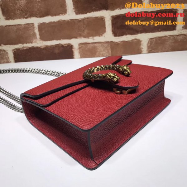 7 Star Gucci Replica Dionysus leather mini 421970 bag