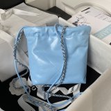 Luxury FASHION AS3980 CALFSKIN CC BAG 20CM