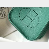 Hermes Evelyne Green Quality AAA+ Replica Handbags