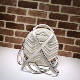 AAA+ Gucci Replica 476671 GG Marmont quilted leather backpack