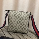 Replica Gucci 7 Star GG Supreme Gray Small Messenger 523599 Bag