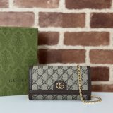 Gucci Ophidia Chain 1:1 Mirror Inspired 772309 Wallet GG Canvas Continental