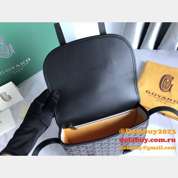 Copy Goyard Chevron Belvedere Duplicate Messenger GY020098 Fake Bag