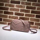 Luxury Gucci Fake 447632 Gg Marmont Crossbody Bags for Women