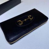 High Quality Gucci Replica 1955 Horsebit zip around 621889 wallet