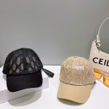 Top Quality Christian Dior Colorblock sun shading Hats