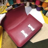 Hermes Constance Bag 23cm Epsom Leather Burgundy