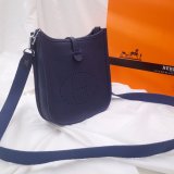 Replica Hermes Evelyne Navy blue TPM Mini Bags