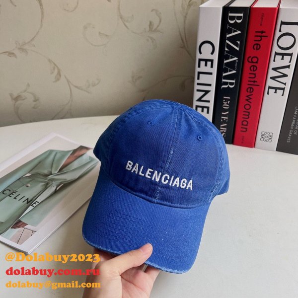 Designer Wholesale Replica Balenciaga Hats Hundreds Strap