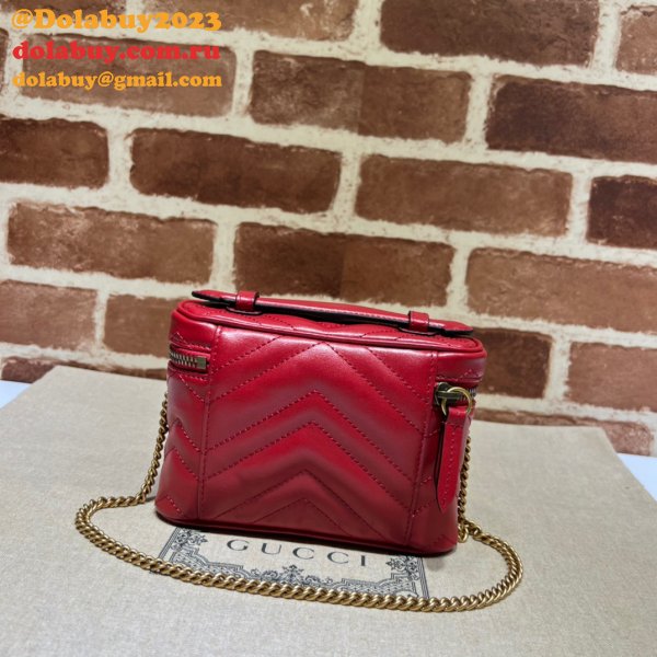 Designer Fake Gucci GG Marmont mini Best Replica 699515 Bag Store