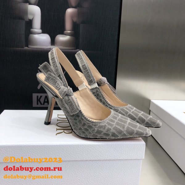 Perfect Macrame Dior 2024 J'Adior Replica Shoes