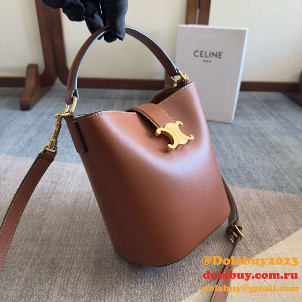 Celine SMALL BUCKET LOUISE IN SMOOTH CALFSKIN