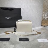 Replica YSL Sunset 19cm Pursesre Store Cream