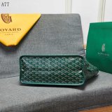 UK Goyard Classic Chevron St. Louis PM Totes Green Bags