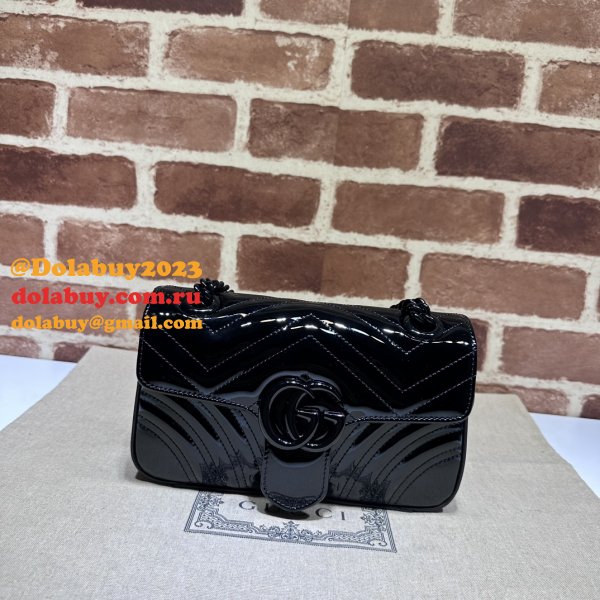 Top-Quality Gucci 446744 GG Marmont Matelassé Fake 446744 Shoulder Bag