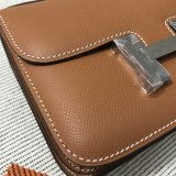 Hermes Constance Bag 18cm Epsom Leather Camel