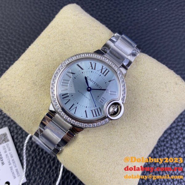 Cartier 33mm Ballon Bleu de Cartier watch