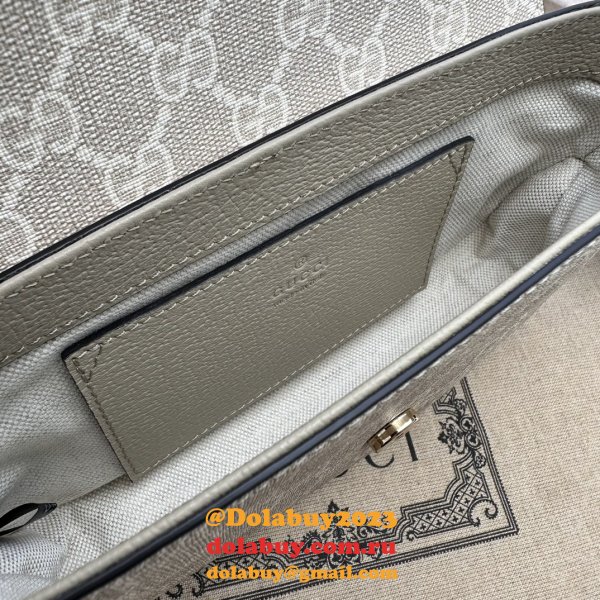 1:1 Mirror Ophidia Crossbody Replica Gucci Beige 764961 Bag