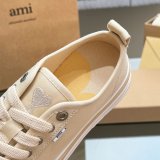 Ami Paris High Quality Platform Tpu Canvas Replica Shoes