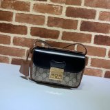 High Quality Gucci Replica 658487 Padlock mini bag in GG Supreme canvas