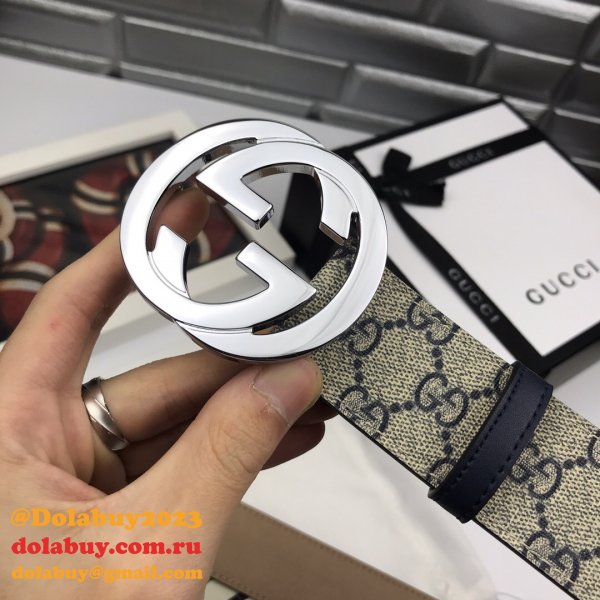 Gucci Belt With Double G Buckle 38mm Cheap