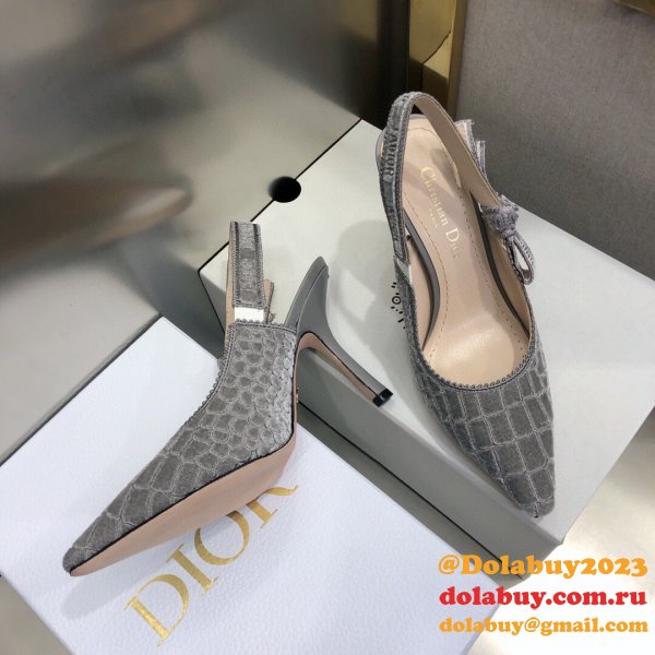 Perfect Macrame Dior 2024 J'Adior Replica Shoes