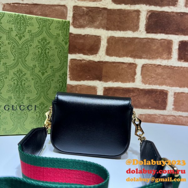 The Replica Gucci 699760 High Quality Horsebit 1955 Strap Wallet